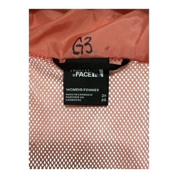 THE NORTH FACE Waterproof Antora Jacket w/ Hood Light Mahogany Women's 2X Plus N - Picture 8 of 16